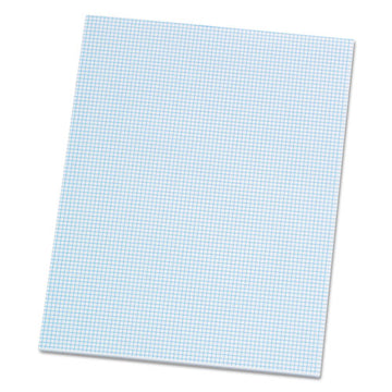 Ampad® Quadrille Pads, Quadrille Rule (8 Sq-in), 50 White (heavyweight 20 Lb) 8.5 X 11 Sheets freeshipping - TVN Wholesale